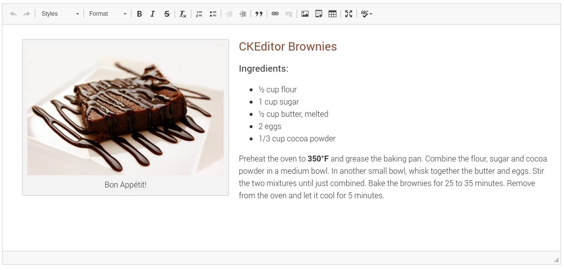 Create content with multiple features with CKEditor Gem